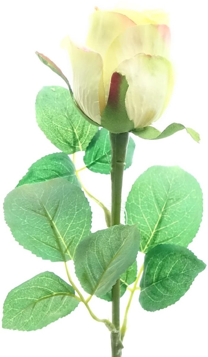 Gasper Roos geel 51 cm - kunstbloemen