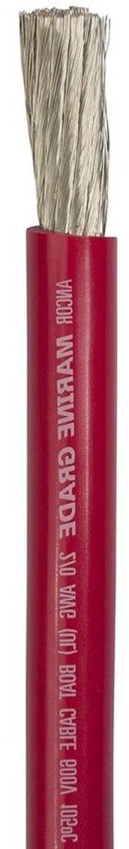 Koperen Bedrading - Elektrische Kabel - Watersport Uitrusting - Vertind Koper - 100 Voet - Rood