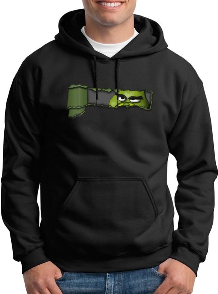 Unisex Hoodie met Capuchon en Kerstprint - 100% Katoen Comfortabel