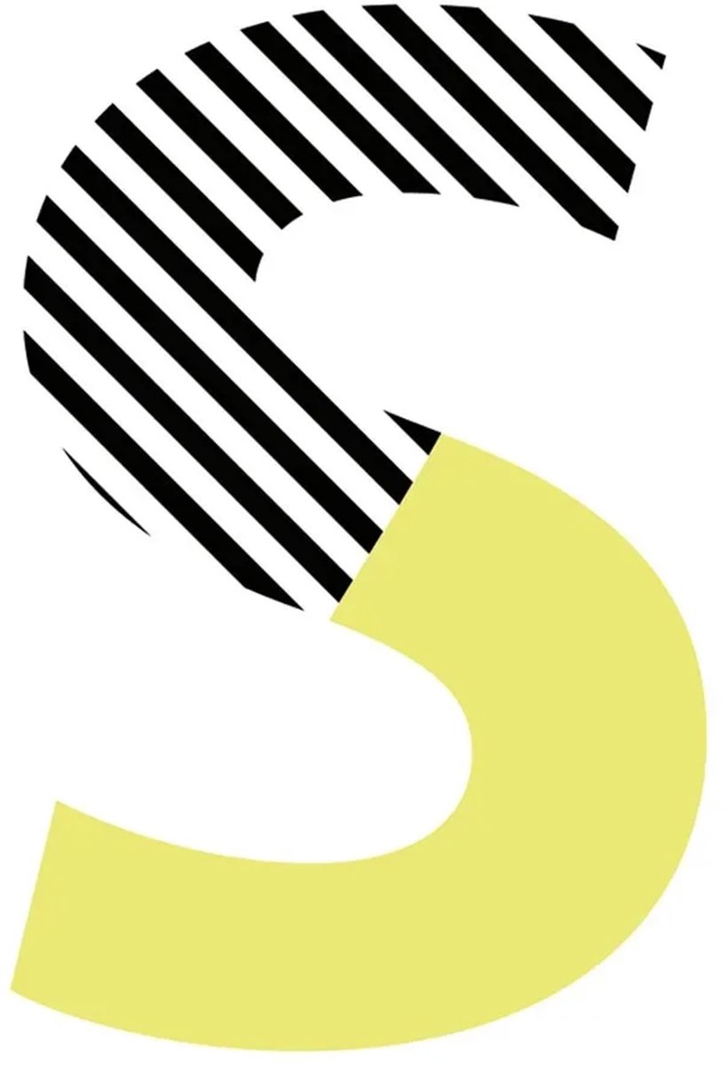 Lilipinso muursticker Happy letter S