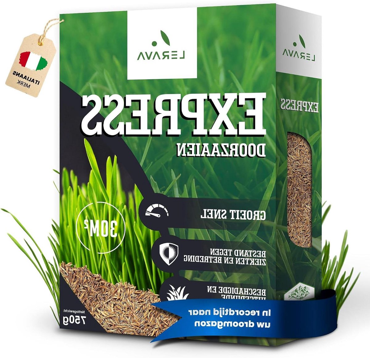 Graszaad - Gazon Zaden - Snel Groen Gazon - Snelgroeiende Formule - 30 m² - Groen