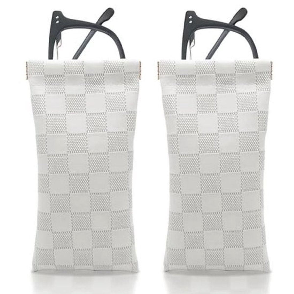 2 Stuks Zachte Brilhoes - Beschermhoes voor Zonnebrillen en Optische Brillen - Draagbare en Schattige Design