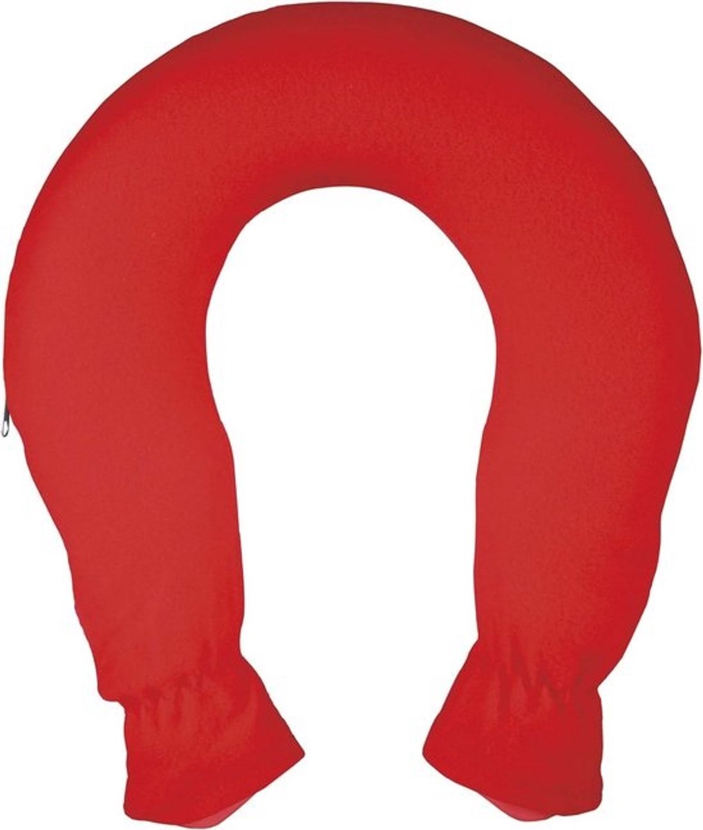 Warmwaterkruik met fleece matrialen - Comfortabele nekwarmte voor ontspanning