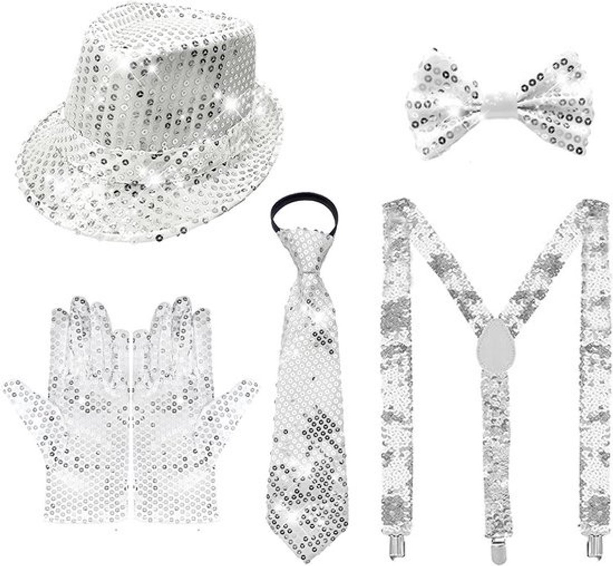 Glitteroutfit voor Heren: Schitterend Kostuum voor Feest en Carnaval