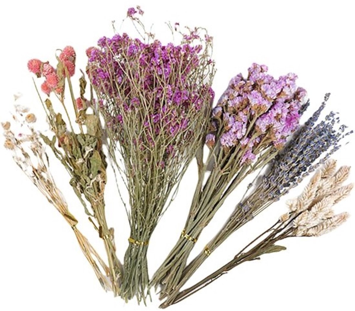 Bloemen Bodembedekking - Natuurlijk Decor - Dierenverblijf Inrichten - Langere Houdbaarheid - 140 gram - Multicolor