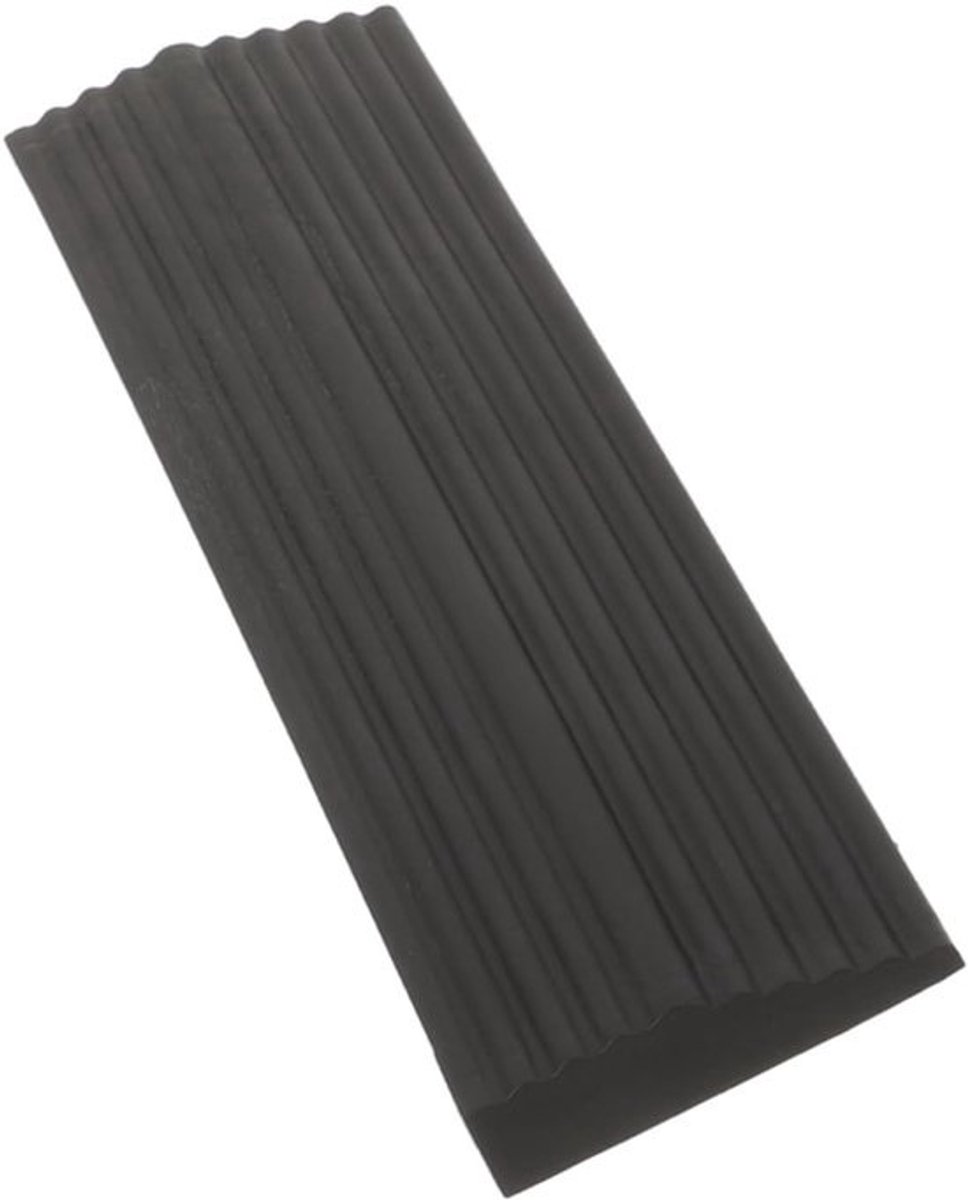 Oprijplaten Set - Drempelhulp Helling - Robotstofzuiger Hulp - Duurzaam Kunststof Materiaal - 17cm Lengte - Zwart