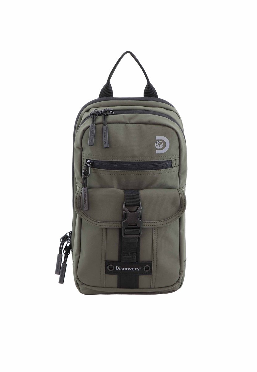 Discovery Schoudertas | Crossbodytas - Shield - Khaki - D00116.11 - Khaki