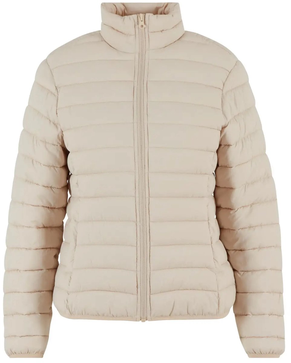New Morning Studios Ladies Light Puffer Jacket NM030 Sand Creme