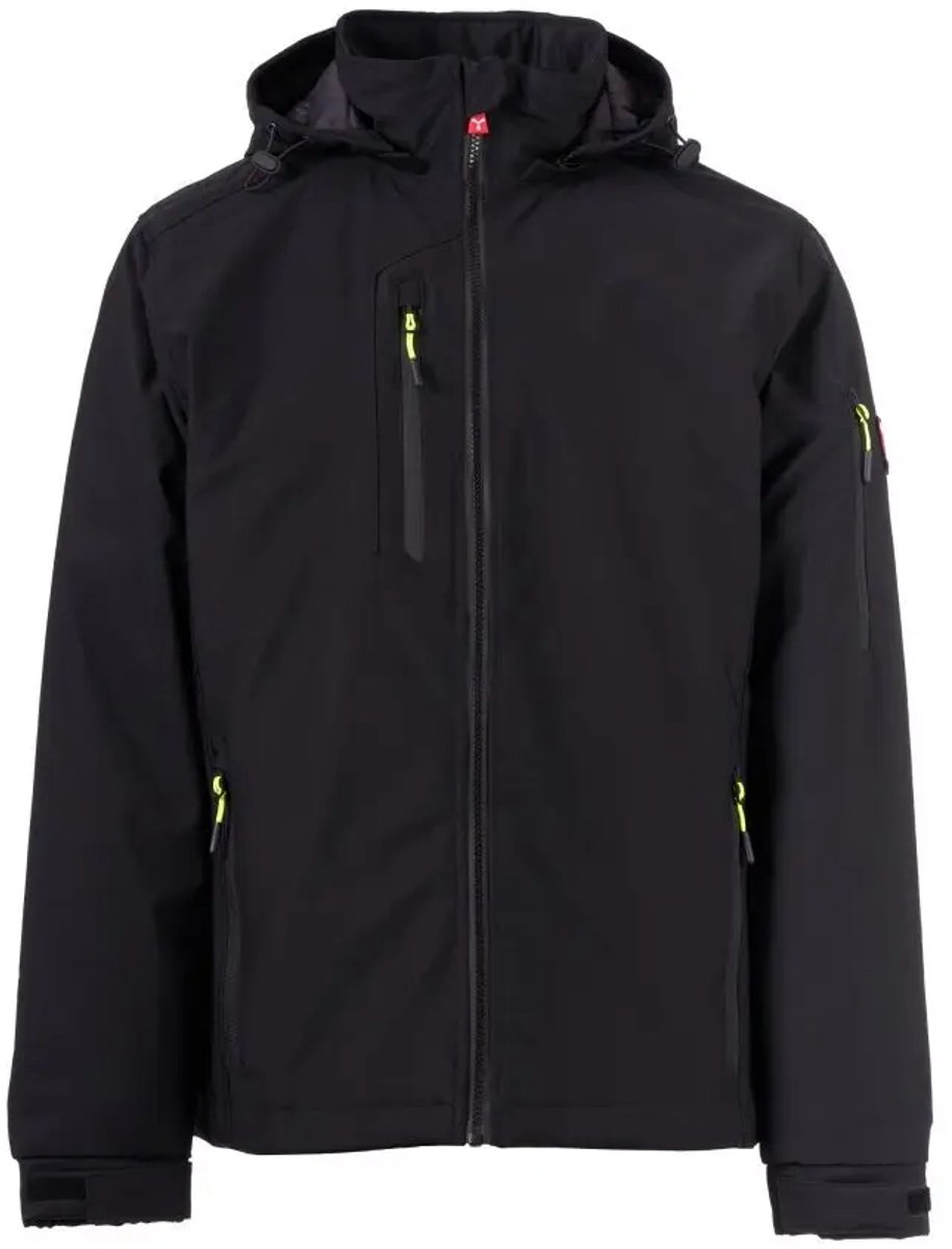 Waterdichte jas Payper Wear Creek Lite Pad Zwart