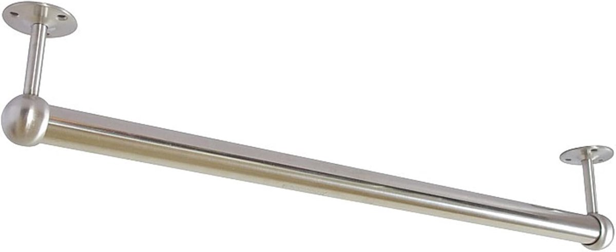 Handdoekrek Staande Handdoekhouders Voor Badkamerrail - 80cm 90cm 100cm RVS Handdoekhouder Hanger/Boren Dikker Handdoekrek Geschikt voor Badkamer Keuken (Size: 40cm) (Meerkleurig) wisdom