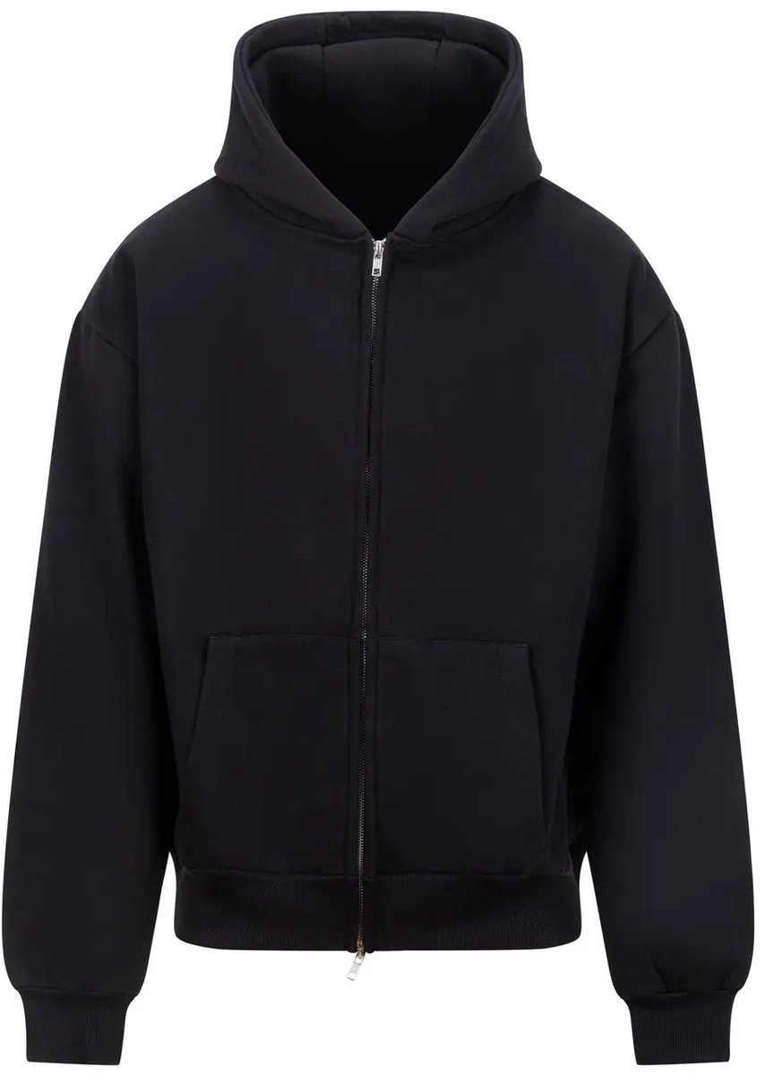 Zware zip hoodie Just Hoods Signature Diepzwart