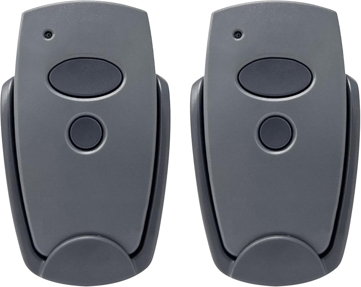 Garagedeuropener 2 stuks, universele garagedeur afstandsbediening handzender garagedeur afstandsbediening 868MHz compatibel met Marantec Digital 302,304,382,384,313,321,323, 131