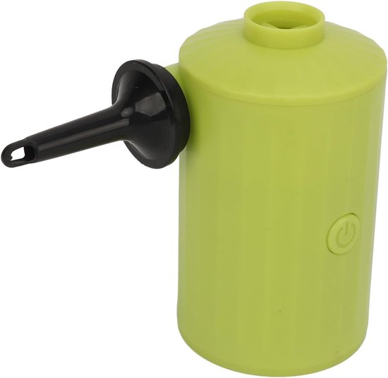 Draagbare Luchtpomp - Elektrische Pomp Opblaas - Luchtbedden Opblazen - USB Oplaadbaar - 3600mAh Batterij - Zwart — afbeelding 3