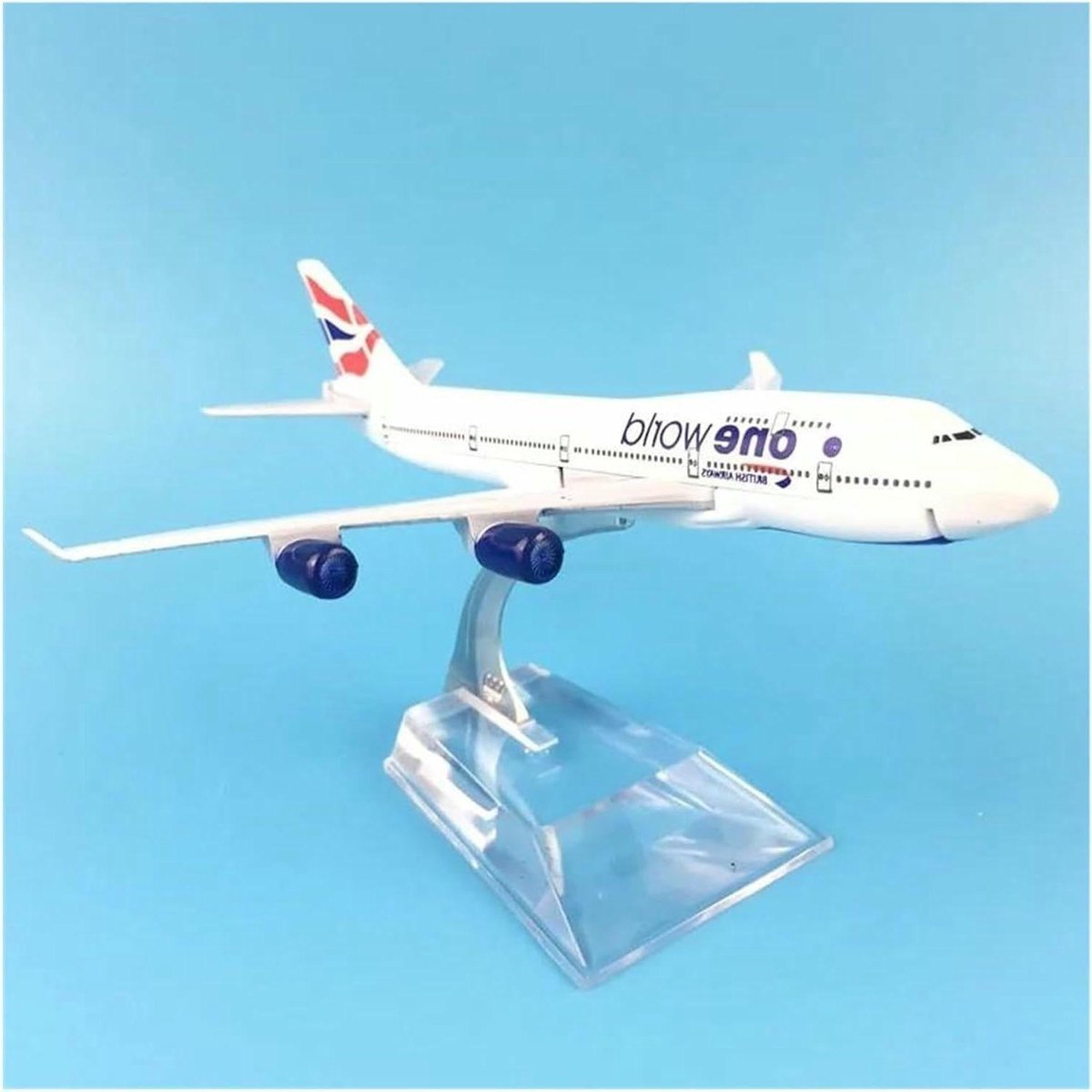 Schaalmodel Vliegtuig - Vliegtuigmodel Diecast - Decoratief Ornament - Gedetailleerd Spuitgietproces - 16 cm 1:400 - Niet gespecificeerd