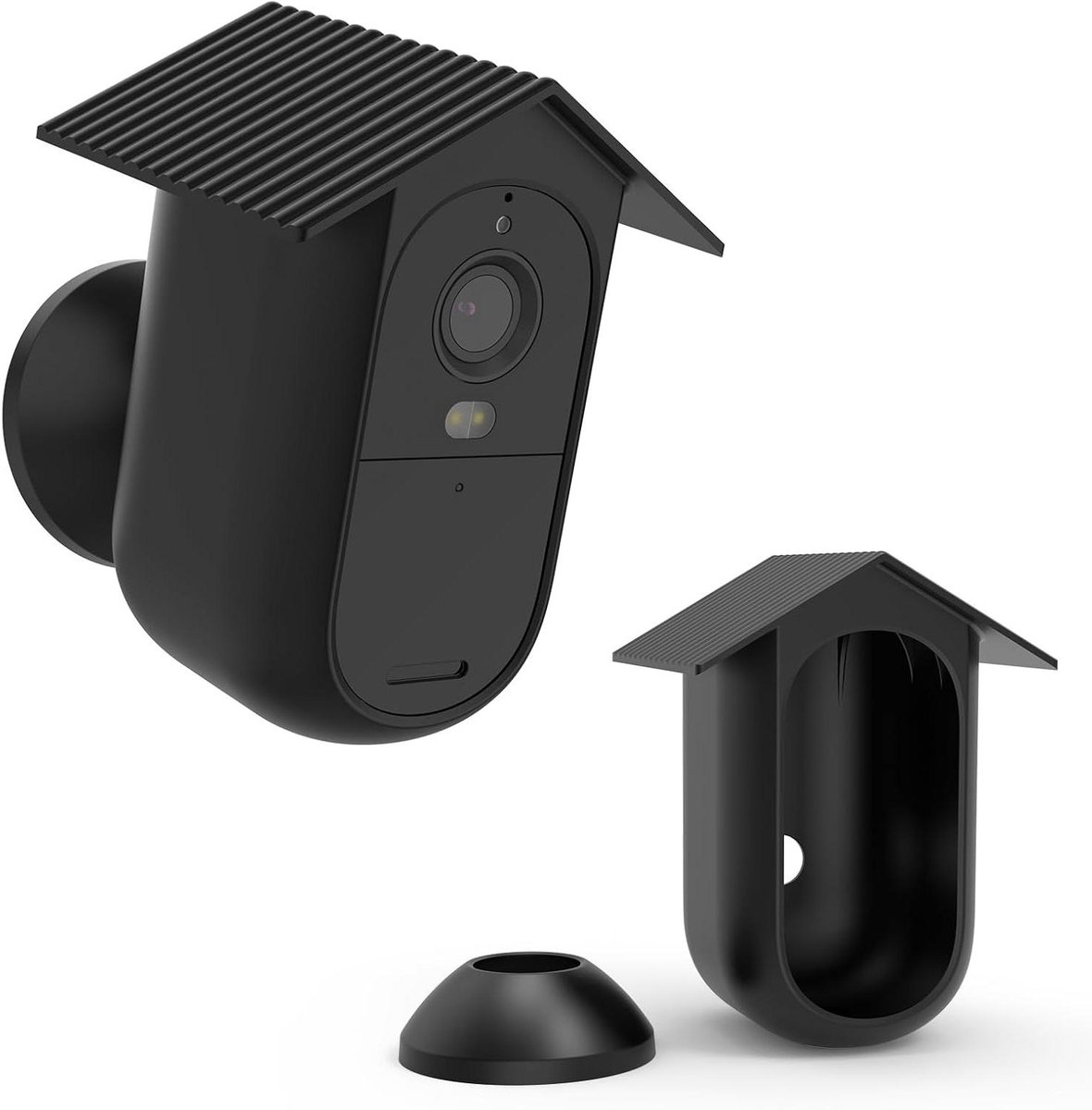 Siliconen Camerahoes - Beschermhoes Camera - Camera Beveiligen - Stof- en Waterafstotend - 1 stuk - Zwart