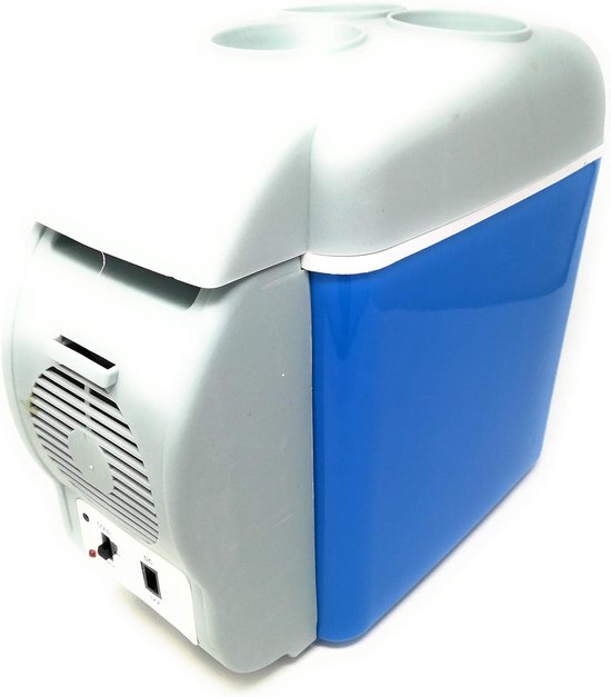 Draagbare mini-koelkast - Reiskoelkast camper - Dranken koelen - Warm en koud functie - 75 liter - Grijs — afbeelding 2