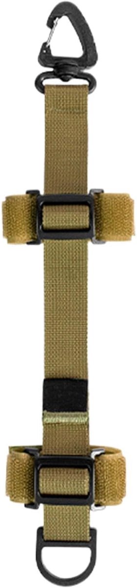 Verlengschouderbanden - Verstelbare Riemen - Outdoor Avonturen - Verhoogde Draagcapaciteit - 30x5x2cm - Khaki