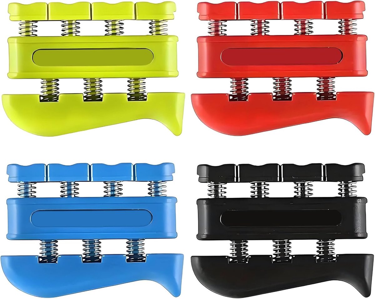 Pack of 4 Finger Trainers, Hand Trainer, Finger Trainer, Finger Trainer, Finger Trainer, Occupational Therapy, Finger - ShopVlot
