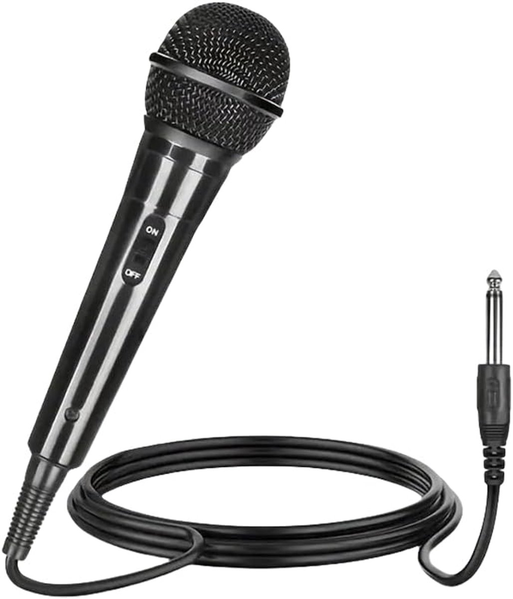 Dynamische Mic Karaoke Vocale Dynamische 6,5 Mm Stemversterker Luidspreker Podcastmicrofoon XLR Handheld Cardioïde Ophaalpatroon Voor Streaming Podcast Studio Gaming DVD TV KTV