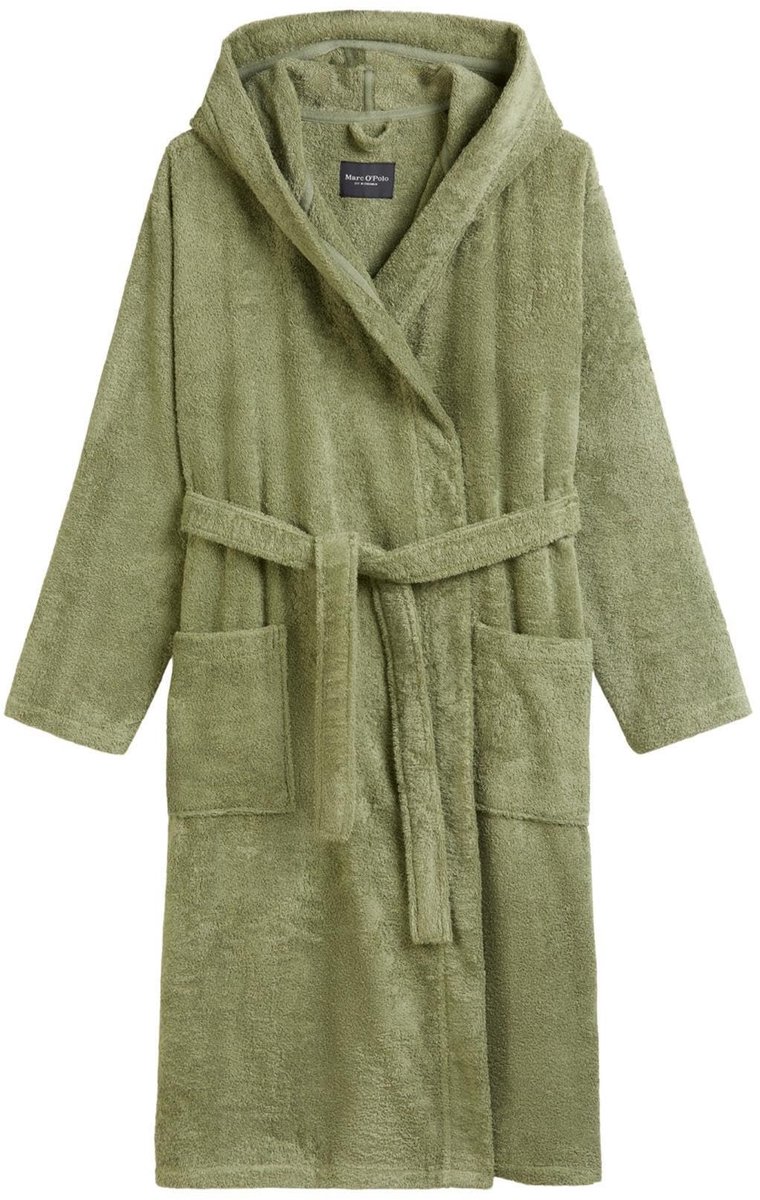 Badjas Timeless Men - 100% biologisch katoen - Moss Green - M