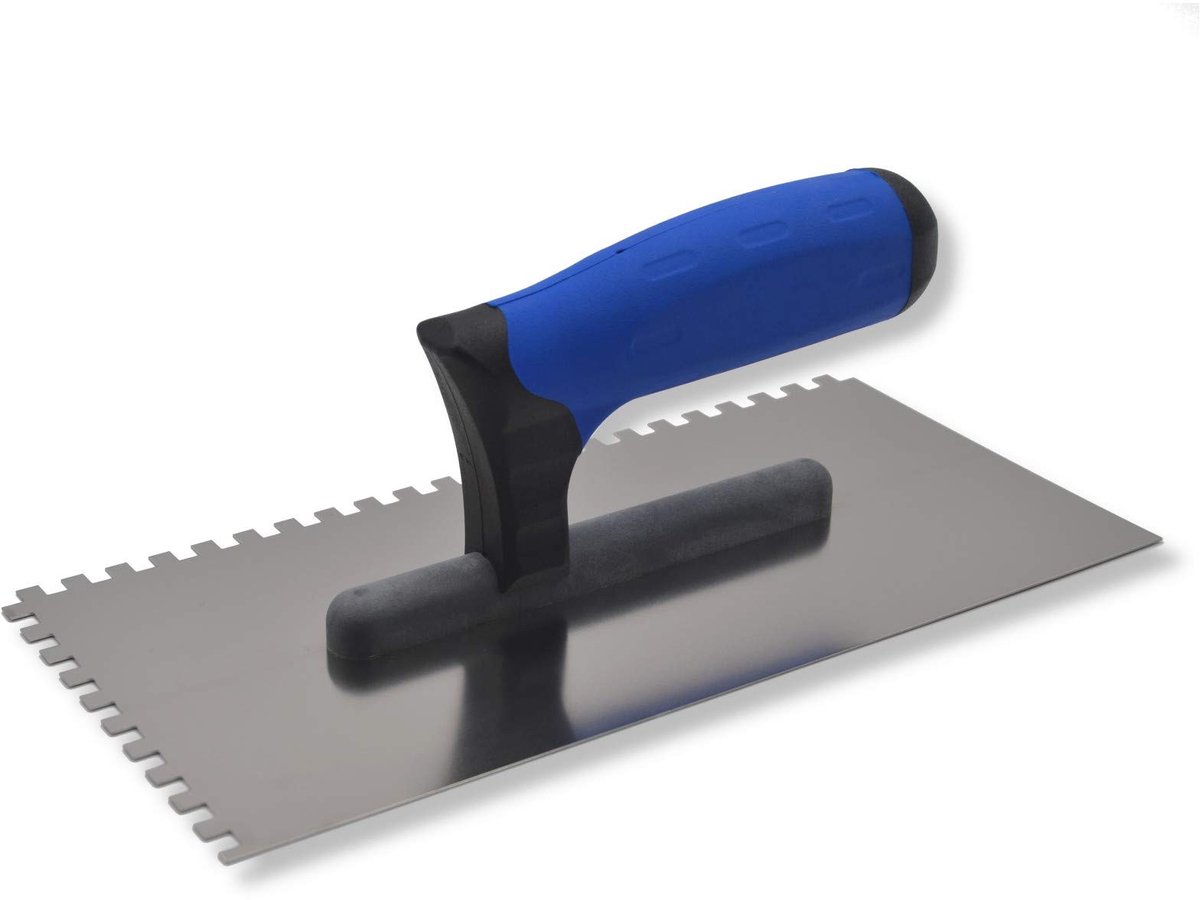 Tegelspaan 6 x 6 mm - Ergonomische kunststof handgreep