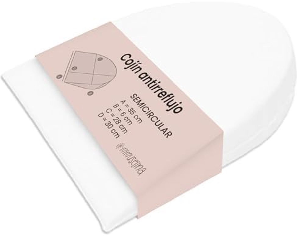 Ergonomisch Wedge Kussen - Waterproof Geheugenfoam 35 x 28 x 6 cm