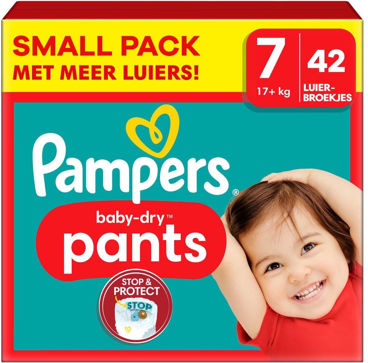 Baby Dry Pants - Size 7 - 42 stuks - Geschikt voor 17+ KG
