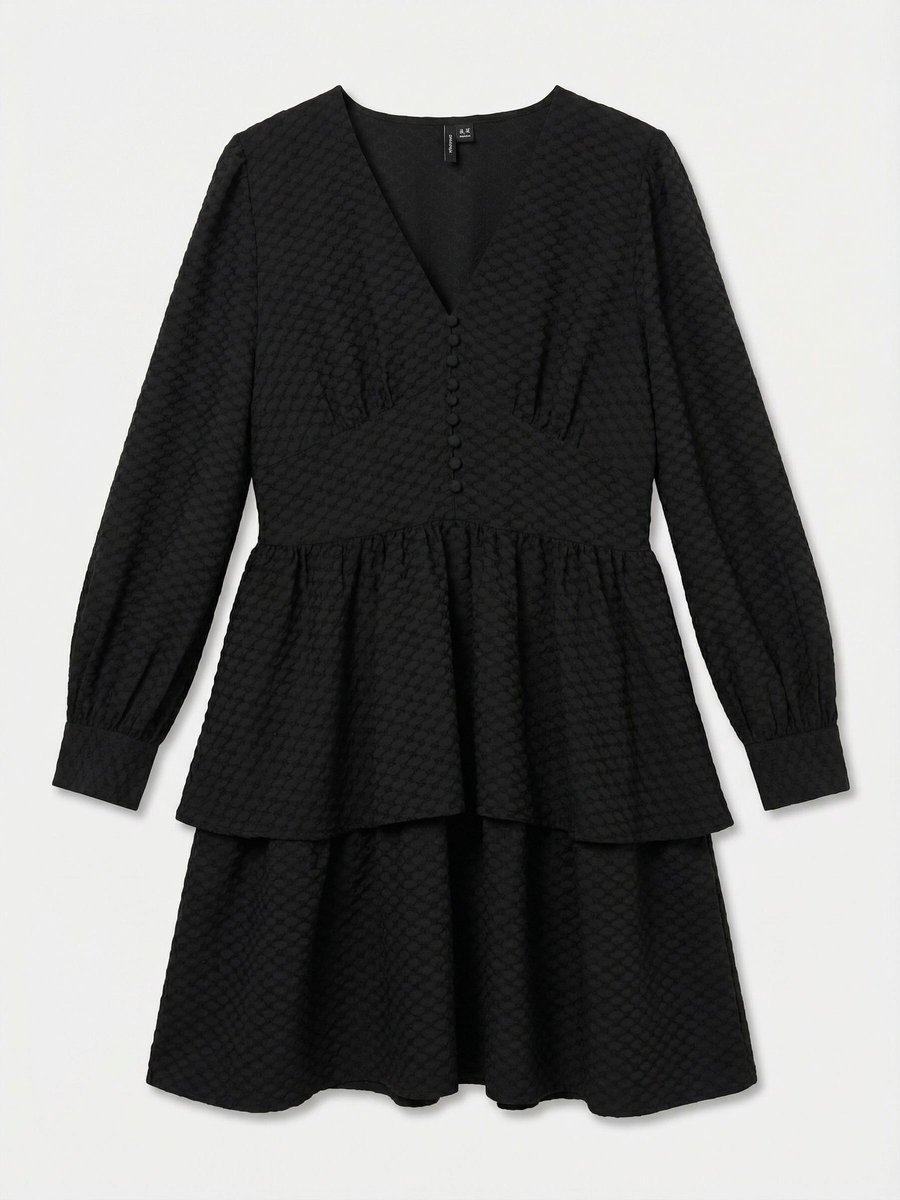 Vero Moda Jurk met laagjes VMAUGUSTA Korte jurk