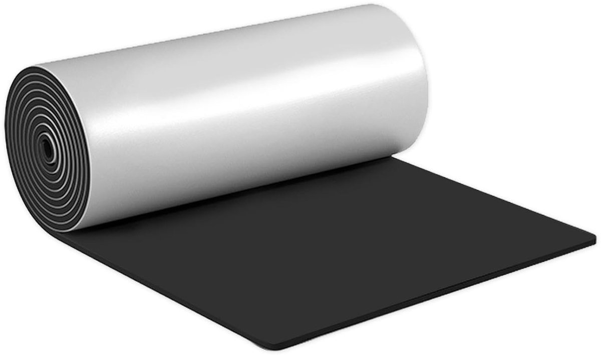 Foam Adhesive 3 mm x 30 cm x 126 mm Zwart Cell Rubber Neopreen Schuim voor Vloeren, Muren, Voertuigen en DIY Projecten