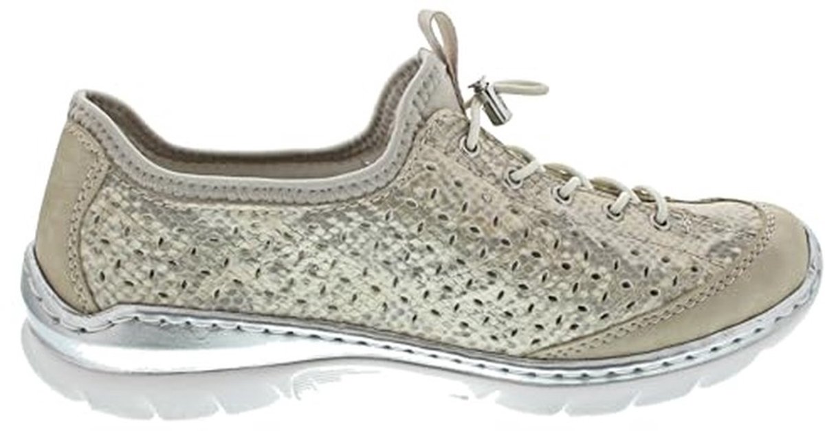 Dames Slip-On Schoen - Lichtgewicht en ademend - Goudkleurig