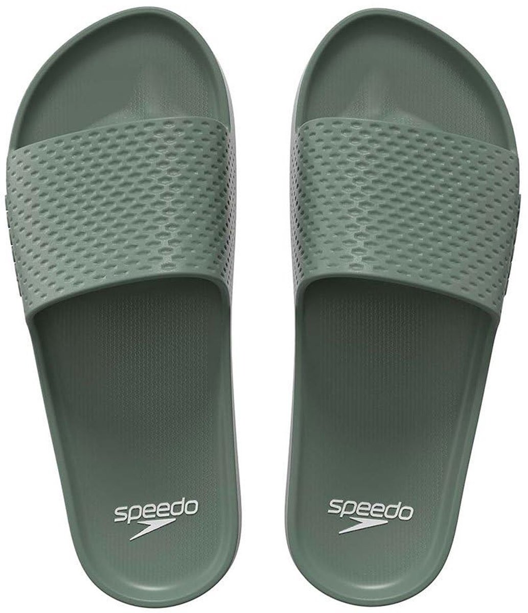 Heren Pool Sliders - Lichtgewicht en Sneldrogend - Khaki