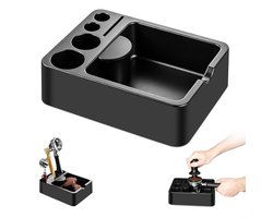 Espresso Knock Box met Siliconen Coating voor Koffietamper en Accessoires - 20 x 15 x 6 cm, Perfect voor Koffieliefhebbers en Barista's