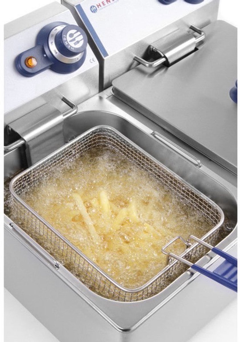 Friteuse – Frietmaker – Snackmaker – 2x6L Inhoud – 2x3300W Vermogen