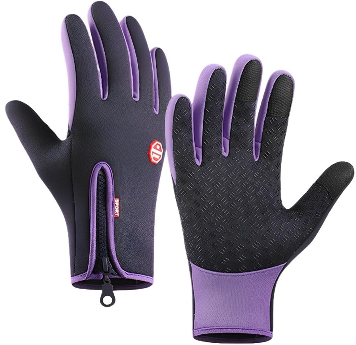 Winterhandschoenen voor mannen en vrouwen - Warm en winddicht - Blauw