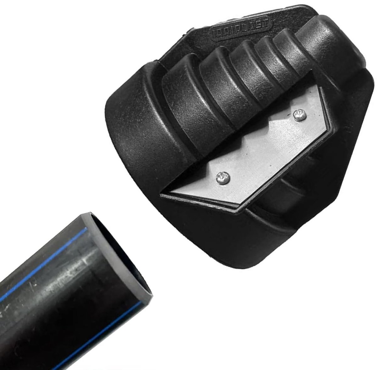 Deburren van PVC-buizen met handige deburrer voor 20, 25, 32, 40, 50 en 63 mm, ideaal voor klussen en hobbyprojecten