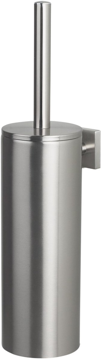 Toiletborstel met Houder - Mat Chroom - 40 cm