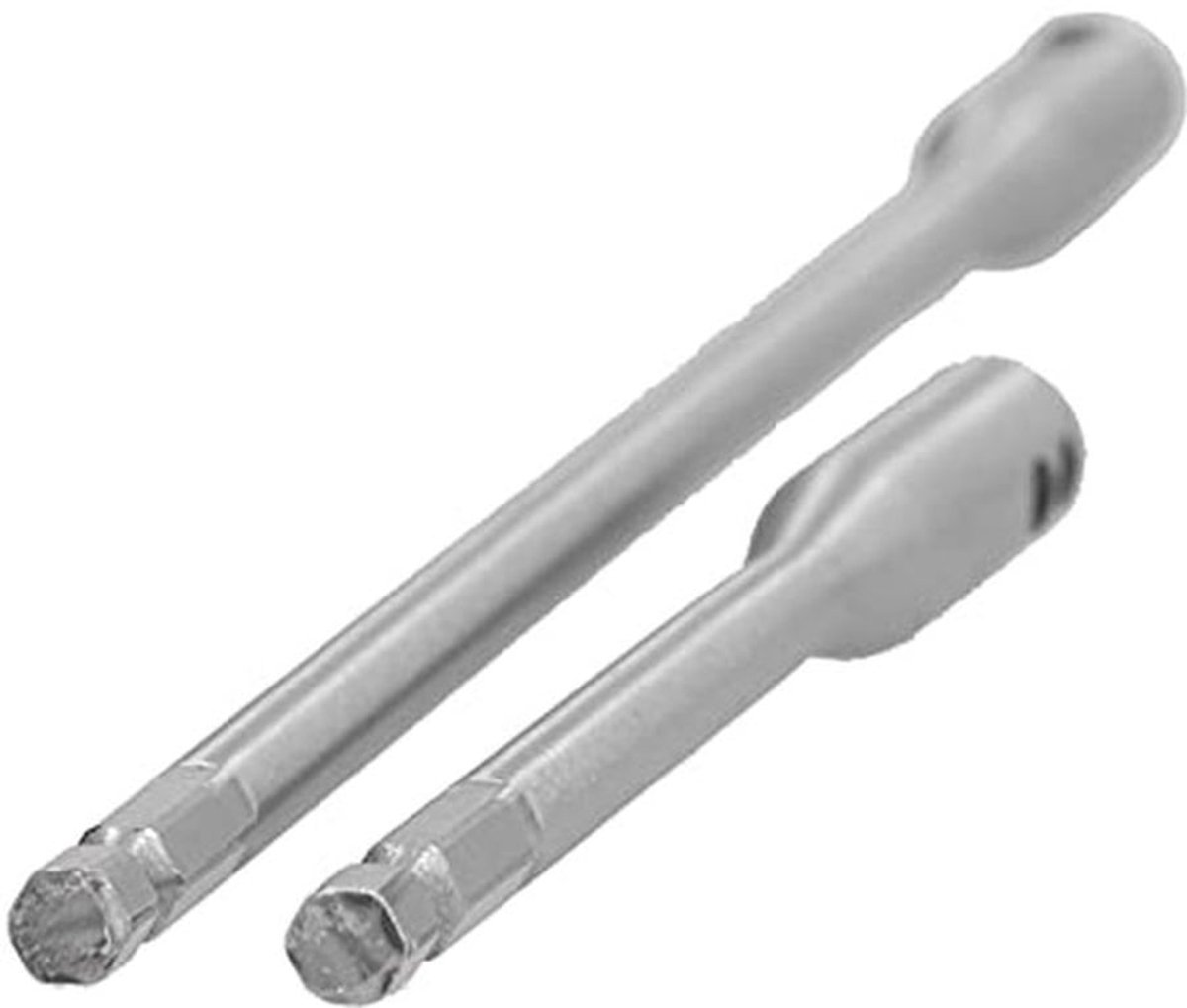 Boorverlengstuk van koolstofstaal, nauwkeurige afwerking, polijsten, duurzame 1/4 inch schachtverlengstuk voor machinebouw, houtdraaiers, meubelmakerij, timmerwerk en constructie