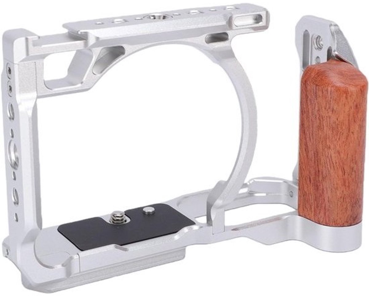 Camerakooi - Video Rig - Video Maken - Precisie Pasvorm - Standaard Arca - Zilver