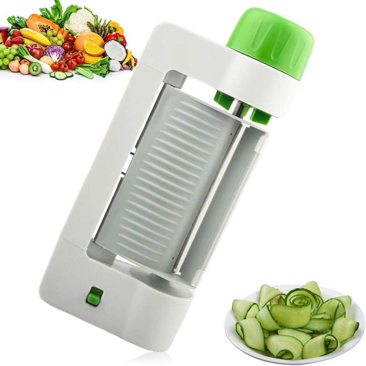 Innovatieve Groentensnijder met Meerdere Snijtypes voor Aardappelen, Courgettes en Fruit, Perfecte Kookhulp voor Gezonde Maaltijden