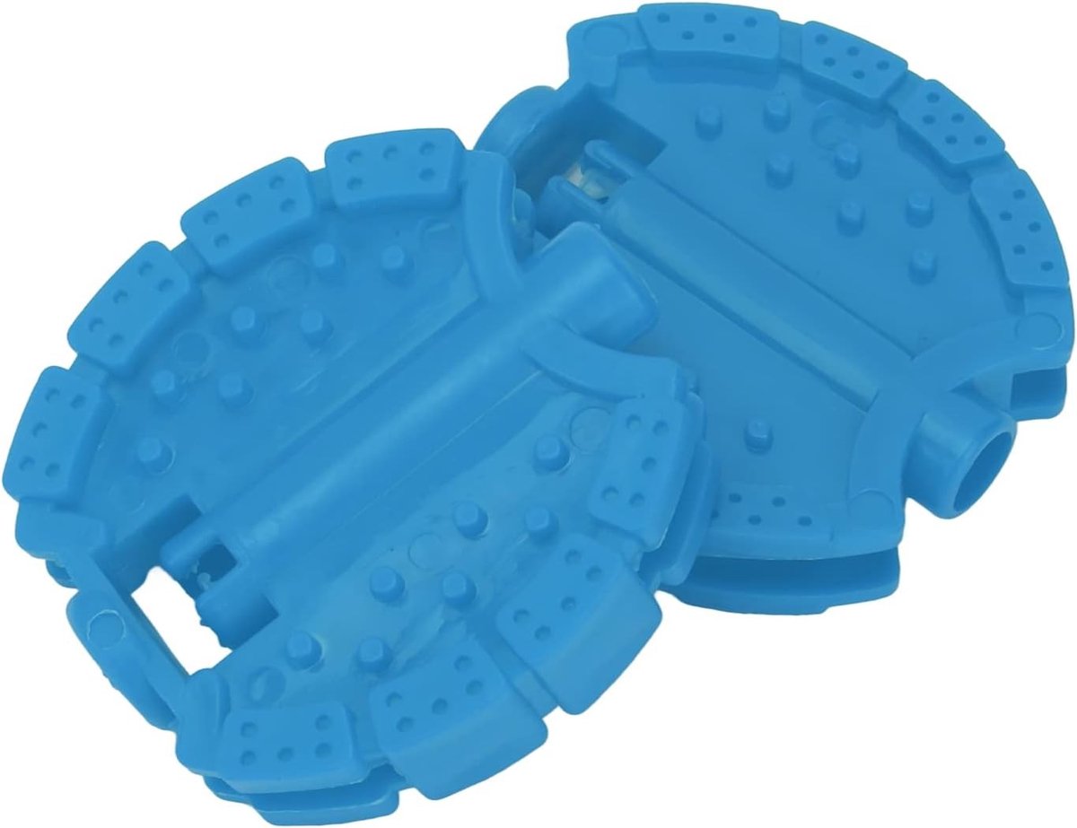 Kinderen Driewieler Pedalen, 2 Stuks Plastic Fiets Pedalen voor Jongens en Meisjes, Blauw en Duurzaam