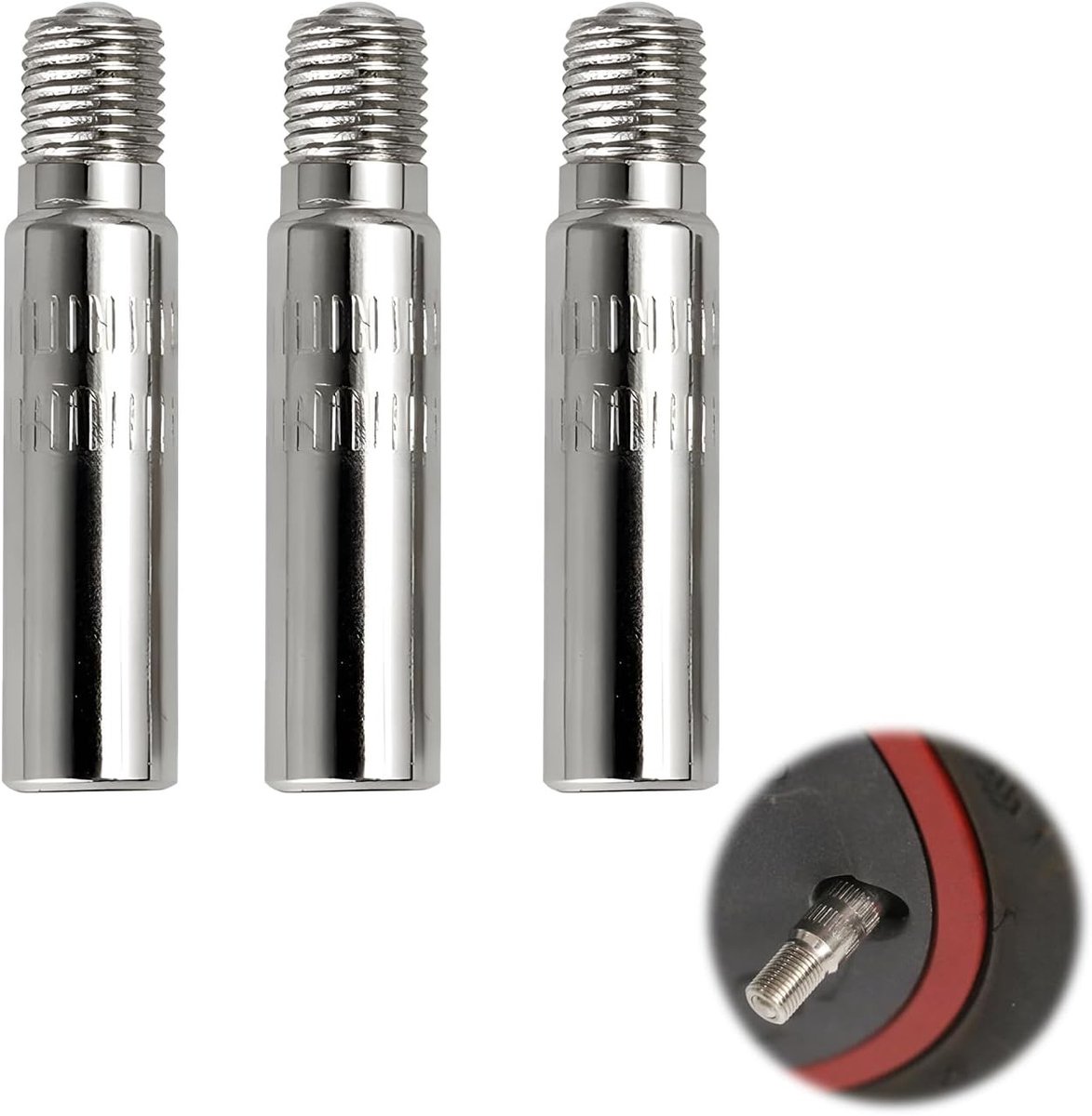 Verlengstuk voor autoventielen en fietsventielen - Adapter voor luchtbediening en accessoires