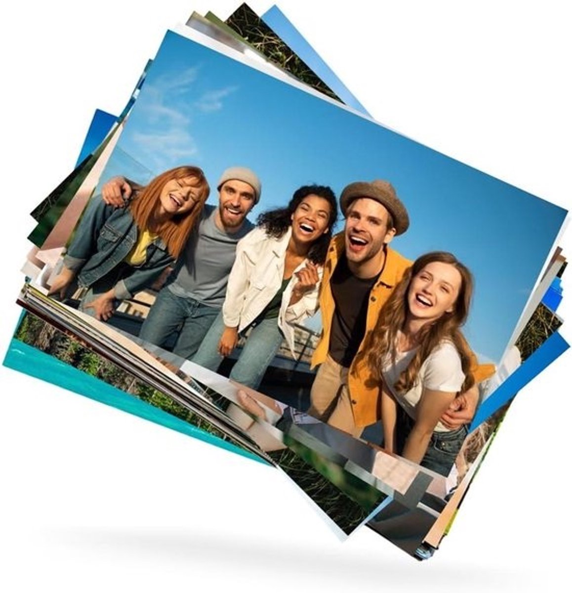 Fotoafdrukken - Herinneringen afdrukken - Foto's bewaren - Hoogwaardig fotopapier - 10x15 cm - Wit