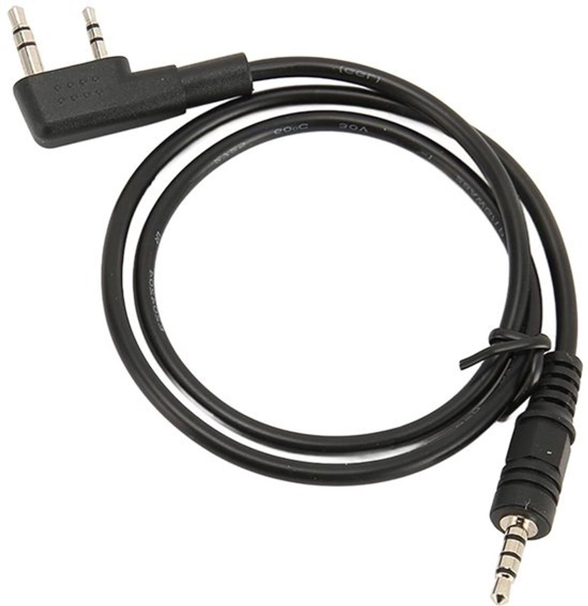 Geluidskabel - Verbindingskabel Audio - Radio Verbinding - Sterke Compatibiliteit - 35 Mm - Zwart