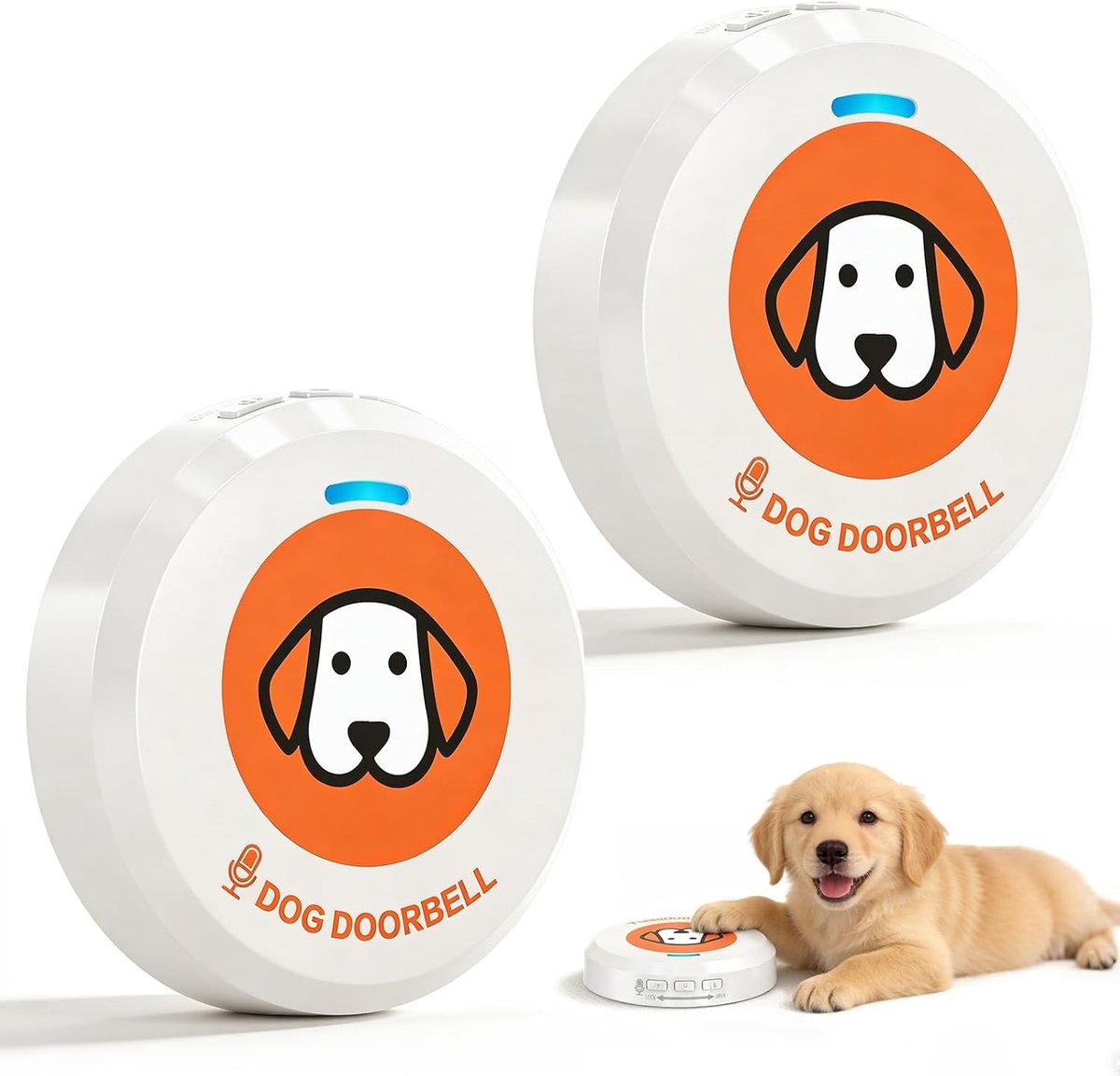 Honden- en kattenbel voor training, 5 volumestanden, ideaal voor zindelijkheid en gehoorzaamheid