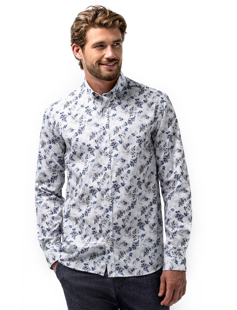State of Art casual overhemd blauw