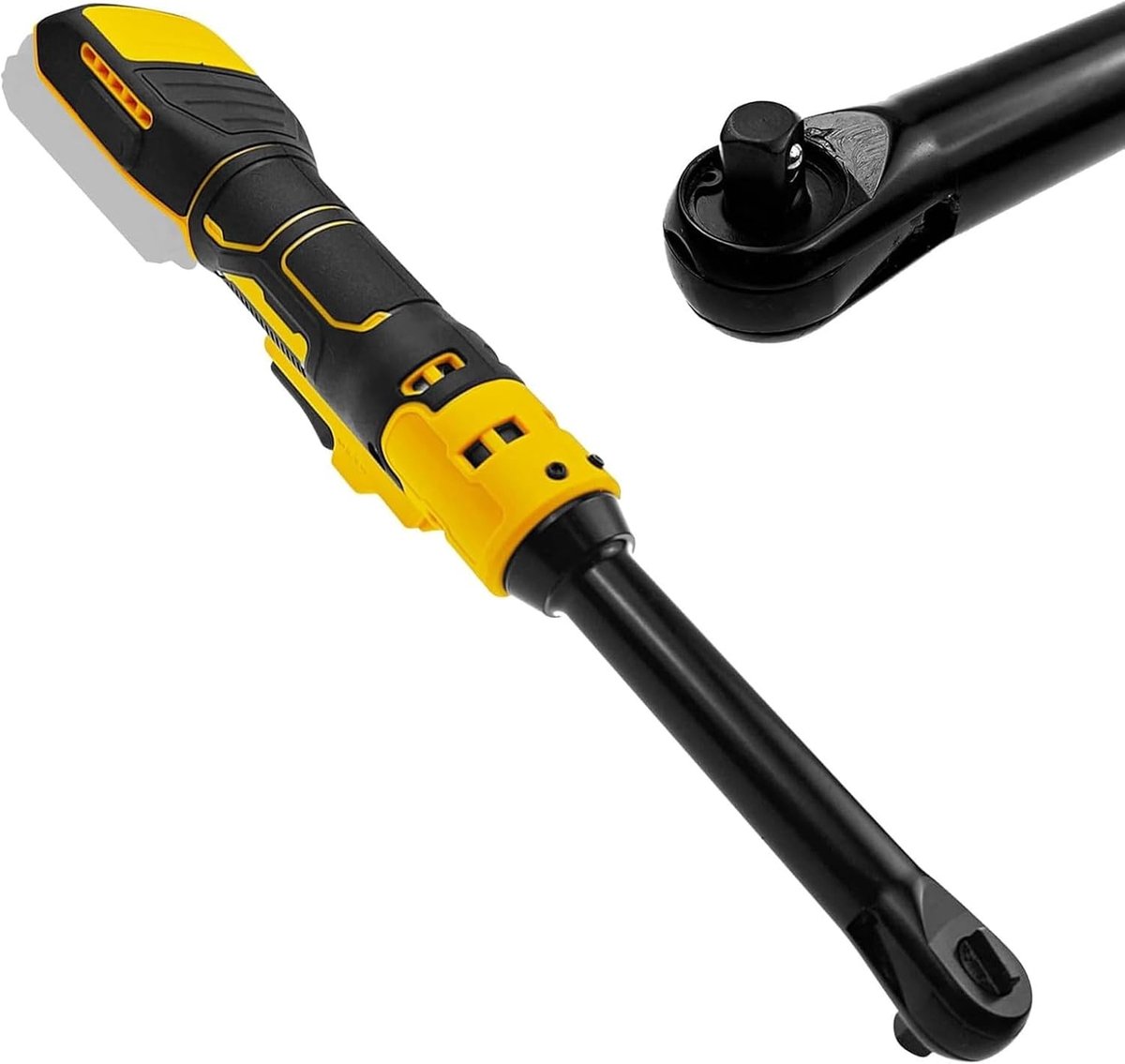 Accu Ratelsleutel 3/8 Inch met LED Licht, 320 RPM, 80 Nm - Compact en Krachtig Gereedschap voor Klusprojecten