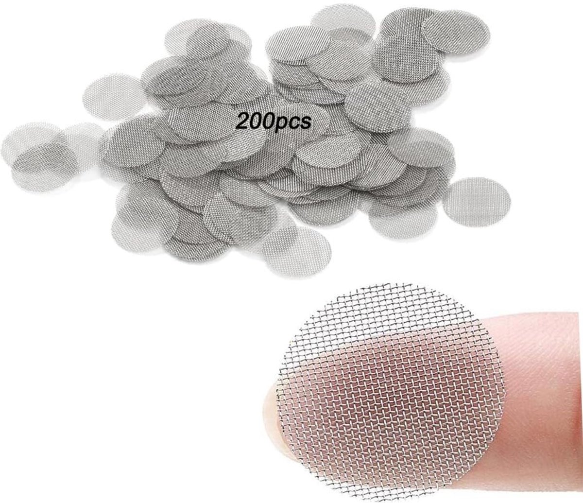 Roestvrijstalen Pijp Screens - 3/4 Inch - 200 stuks
