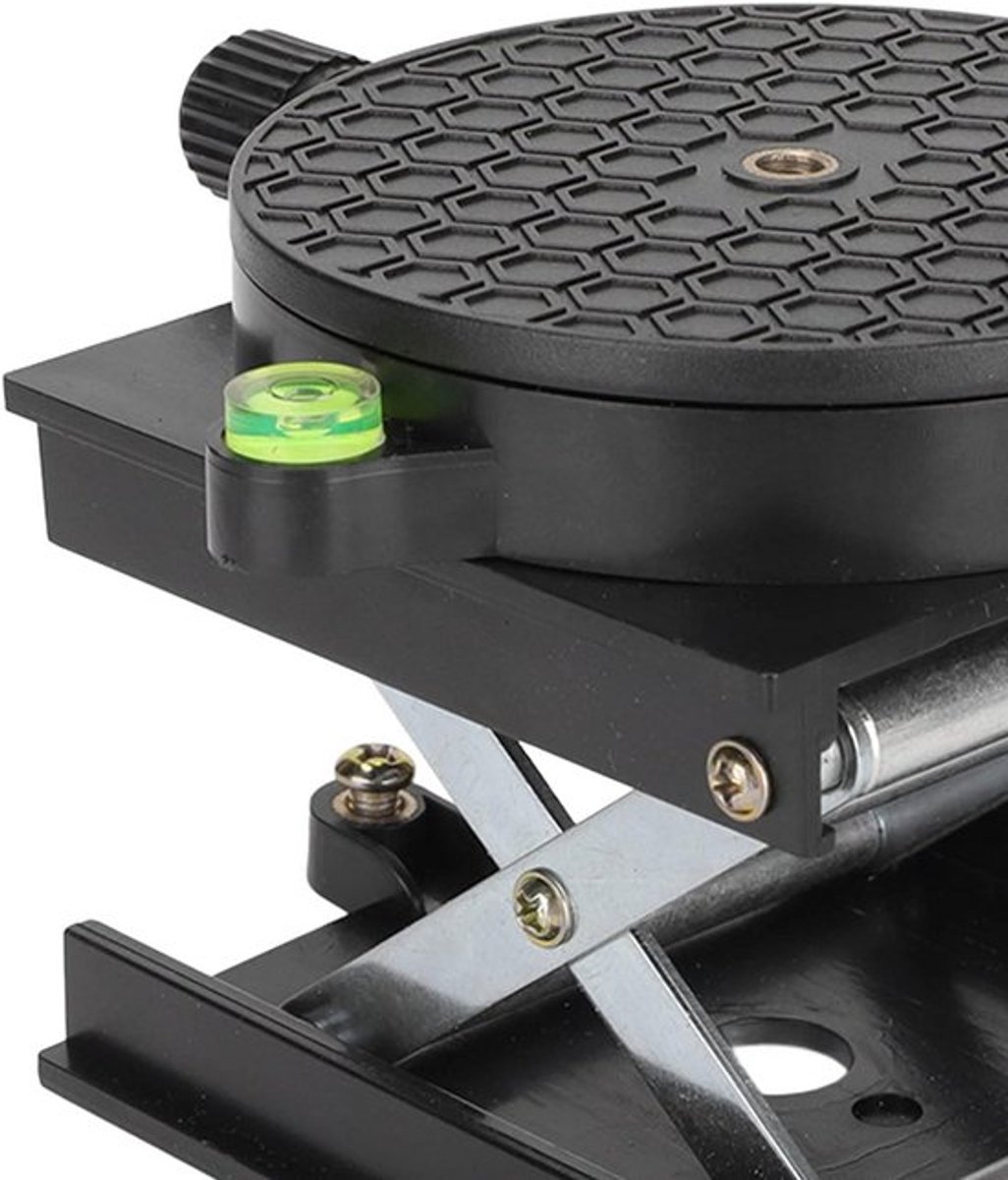 Allecto - Lab Jack Schaarstandaard - Aluminium Hefplatform - 360 °