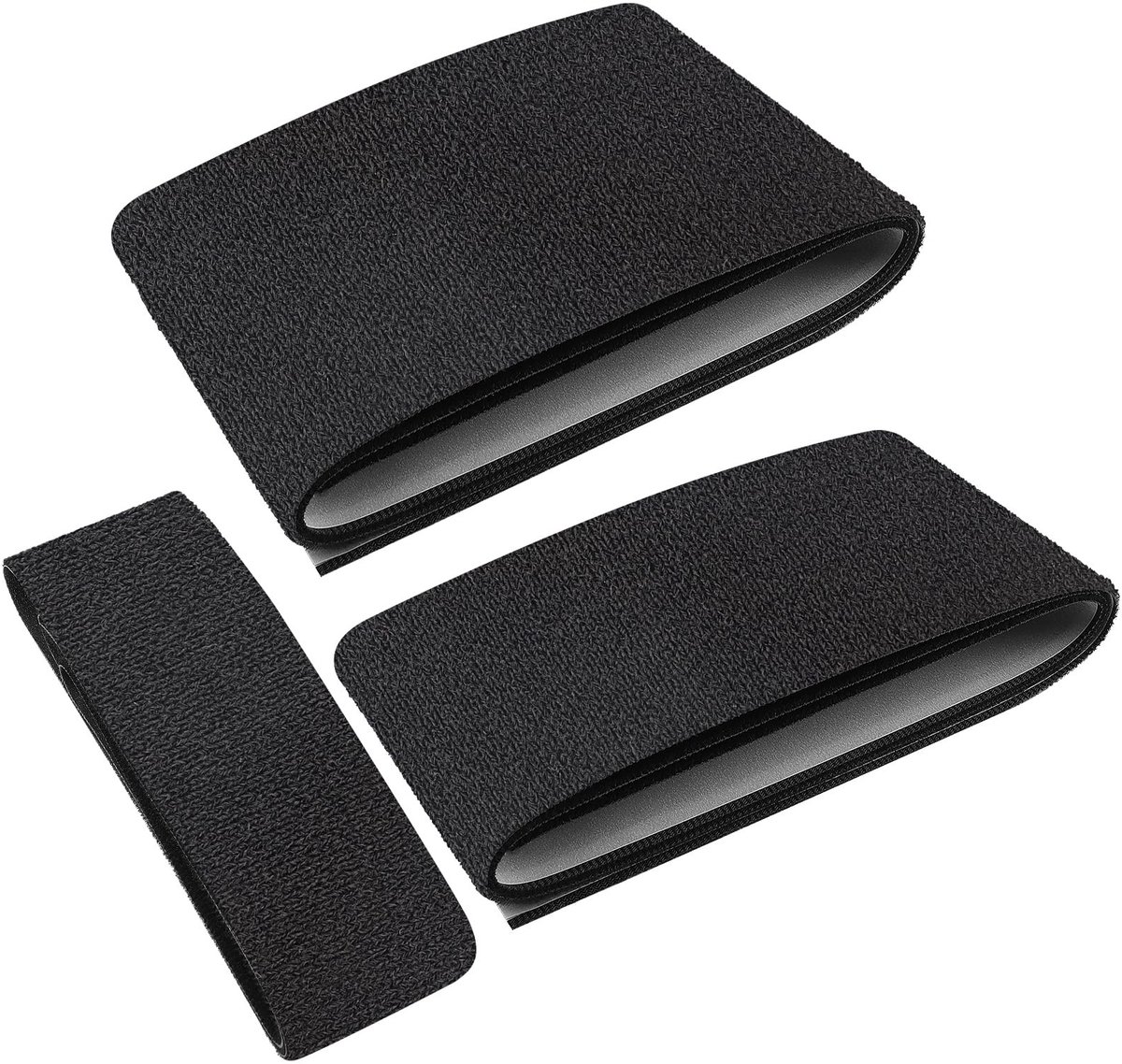 Dailygoods- Weefselreparatieband - Opstrijkbare Patches - Nylon Fleece - Waterdicht - Zelfklevend - 3 Rollen (10 cm/8 cm/5 cm) - Geschikt voor Luifel en Zeildoek - Reparatietape