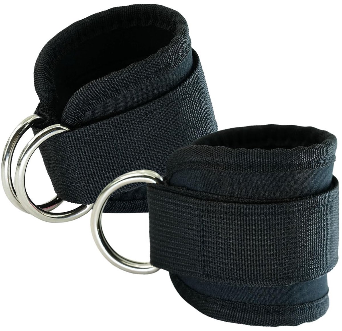 Dailygoods- Voetlussen - Verstelbare Voetriemen - D-ring Voetmanchetten - Comfortabele Pasvorm - Neopreen - Voor Gym Workouts